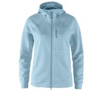 Fjällräven - Women's Abisko Grid Fleece Hoodie - Fleece jacket size L, blue/turquoise