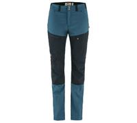 Fjällräven - Women's Abisko Midsummer Trousers - Walking trousers size 46 - Regular - Fixed Length, blue