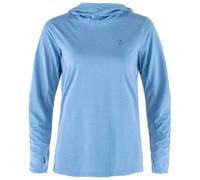 Fjällräven - Women's Abisko Sun-Hoodie - Sport shirt size XL, blue