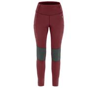 Fjällräven - Women's Abisko Värm Trekking Tights - Leggings size S, red