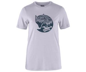 Fjällräven - Women's Abisko Wool Fox S/S - Merino shirt size S, purple