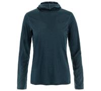 Fjällräven - Women's Abisko Wool Hoodie - Merino shirt size L, blue