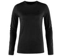 Fjällräven - Women's Abisko Wool L/S - Merino longsleeve size XS, black
