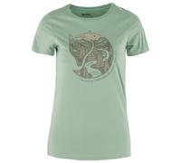 Fjällräven - Women's Arctic Fox Print - T-shirt size XXS, green