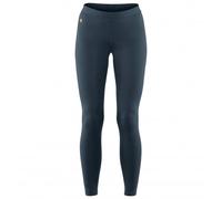 Fjällräven - Women's Bergtagen Thinwool Long Johns - Merino base layer size XS, blue