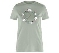 Fjällräven - Women's Fjällblomster Fox T-Shirt - T-shirt size S, grey