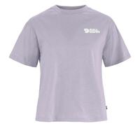 Fjall Raven - Organic cotton T-shirt - Forest Walk Tee W Lavender Mist for Women - Size L - Purple Purple L