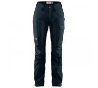 Fjällräven - Women's Kaipak Trousers Curved - Walking trousers size 8 - Fixed Length, black/blue