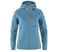 Fjällräven Keb Hoodie Fleece Blue L Woman