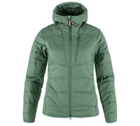 FJALLRAVEN 89630-614 Keb Padded Hoodie W Sweatshirt Women's Patina Green Size L