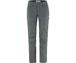 Fjällräven Women's Keb Trousers Curved W Short Trousers, basalt, 42