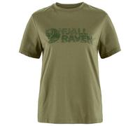 Fjällräven - Women's Lush Logo T-Shirt - T-shirt size XS, olive