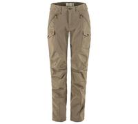 Fjällräven - Women's Nikka Trousers Curved - Walking trousers size 10 - Raw Length, sand