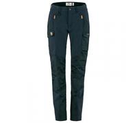 Fjällräven - Women's Nikka Trousers Curved - Walking trousers size 16 - Raw Length, blue
