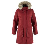 Fjallraven Womens Nuuk Lite Parka Jacket Maroon Size XL