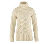 Fjällräven Women's Övik Cable Knit Roller Neck W Sweatshirt (Pack of 1)