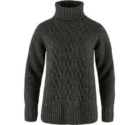 Fjällräven Women's Övik Cable Knit Roller Neck W Sweatshirt (Pack of 1)