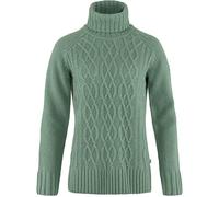 Fjällräven Women's Övik Cable Knit Roller Neck W Sweatshirt (Pack of 1)