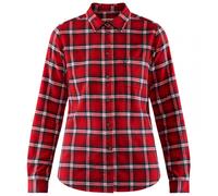 FJALLRAVEN Övik Flannel Shirt W Deep Red - Shirt - Red - size XS XS