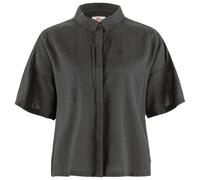 Fjällräven - Women's Övik Hemp Camp Shirt S/S - Shirt size M, grey