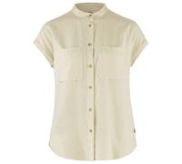 Fjällräven Övik Hemp Short Sleeve Shirt Beige S Women