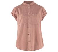 Fjällräven - Women's Övik Hemp Shirt S/S - Shirt size XL, pink
