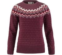 Fjällräven Womens Övik Knit Sweater Sweatshirt, Dark Garnet, XL EU