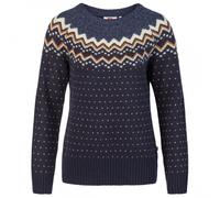 Fjällräven Övik Knit Sweater Blue S Woman