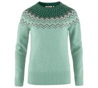 Fjällräven - Women's Övik Knit Sweater - Wool jumper size XS, turquoise/green