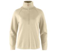 Fjällräven - Women's Övik Lite Half Zip - Wool jumper size L, sand