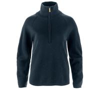 Fjällräven - Women's Övik Lite Half Zip - Wool jumper size S, blue