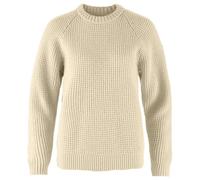 Fjällräven - Women's Övik Waffle Knit - Wool jumper size L, sand