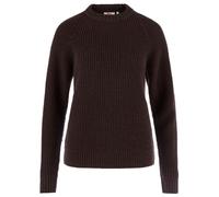 Fjällräven - Women's Övik Waffle Knit - Wool jumper size XL, black