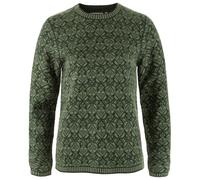 Fjällräven - Women's Snow Round Neck Sweater - Wool jumper size XS, olive