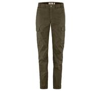 Fjällräven Women's Stina Trousers Everyday Outdoor, Dark Olive, 34/R