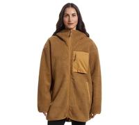 Fjällräven Women's Vardag Pile Fleece Long W Jacket, Buckwheat Brown, M