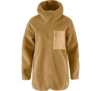 Fjällräven Women's Vardag Pile Fleece Long W Jacket, Buckwheat Brown, M
