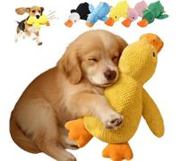 fjaldjfu 2026 Upgraded Calming Duck Toy For Dogs, Calming Duck, Quacking Ducks Toys, Soft Stuffed Plush Mellow Calming Pillow For Puppies And Senior (A-M(32 * 22CM))