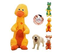fjaldjfu Durachew Designed for Strong Chewers, Wowpetsmart Invincible Chewanimals, Wowpetsmart for Heavy Chewers, Durachew Designed Indestructible Dog Toys for Strong Dog Chewers (Duck)