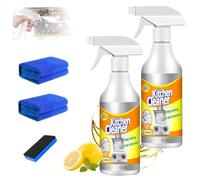 fjaldjfu Shinepro Kitchen Foam Cleaner, Multi-Purpose Foam Cleaner,Powerful Stain Removing Foam Cleaner, 2024 Upgraded Foam Cleaner All Purpose Magic Foam Cleaner for Kitchen (2pcs)