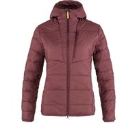Fjall Raven - Compact and lightweight down jacket - Keb Padded Hoodie W Port for Women - Size M - Burgundy Burgundy M