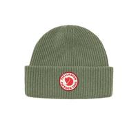 Fjall Raven - Cuffed beanie - 1960 Logo Hat Caper Green for Men in Wool - Khaki Khaki one size