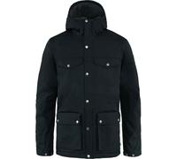 Fjall Raven - Fleece-lined Jacket - Greenland Winter Jacket M Black for Men - Size L Black L