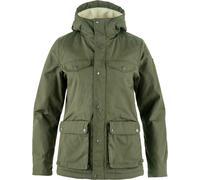 Fjall Raven - Fleece-lined Parka - Greenland Winter Jacket W Laurel Green for Women - Size M Green M