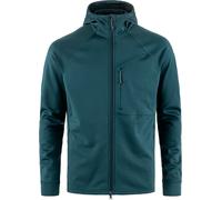 NEW - Official Fjallraven Abisko Grid Fleece Hoodie Mountain Blue