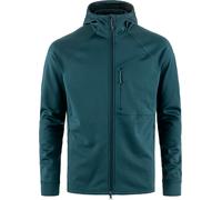 FJALLRAVEN Abisko Grid Fleece Hoodie M - Men - Blue - size M- model 2025 M