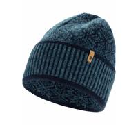 Fjall Raven - Lamb's wool lined beanie - Snow Beanie Dark Navy in Wool Navy one size