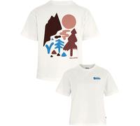 Fjall Raven - Lightweight organic cotton T-shirt - Forest Walk Tee W Eggshell for Women - Size XS - White White XS