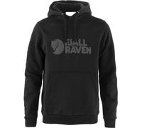 Fjall Raven - Men's cotton hoodie - Fjällräven Logo Hoodie M Black for Men - Size XL Black XL
