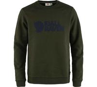 Fjall Raven - Men's organic cotton sweatshirt - Fjällräven Logo Sweater M Deep Forest for Men - Size M - Green Green M